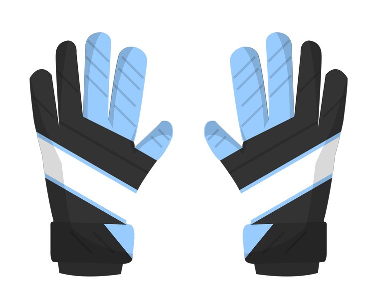 Vector guantes deportivos para proteger las manos. prenda de vestir.