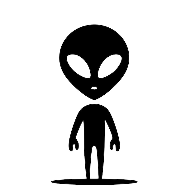 El guapo alienígena SVG