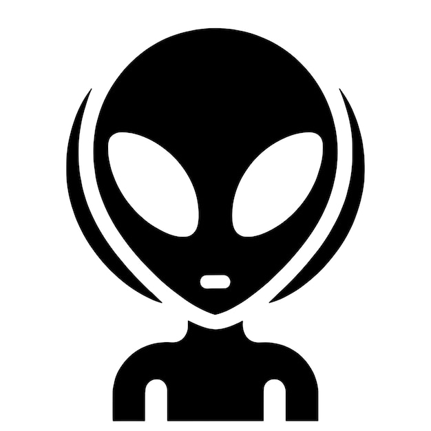 El guapo alienígena svg