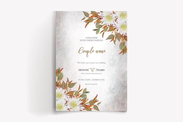 guardar las plantillas de invitación de boda de fecha