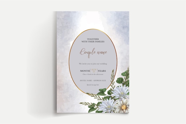 guardar las plantillas de invitación de boda de fecha