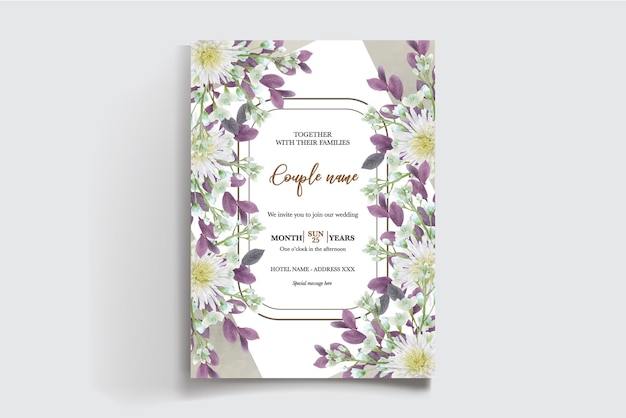 Guardar las plantillas de invitaciones de boda de la fecha