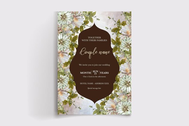 guarde la fecha de las plantillas de invitación de boda