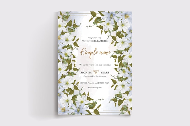 GUARDE LA FECHA PLANTILLAS DE INVITACIÓN DE BODA