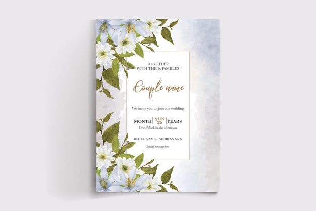 GUARDE LA FECHA PLANTILLAS DE INVITACIÓN DE BODA