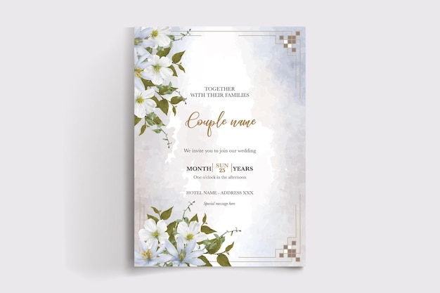 GUARDE LA FECHA PLANTILLAS DE INVITACIÓN DE BODA