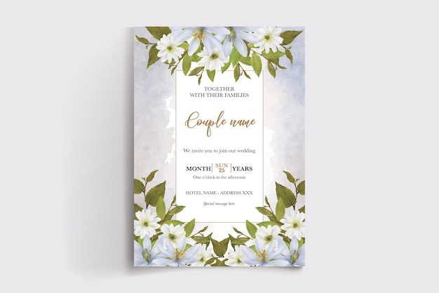 GUARDE LA FECHA PLANTILLAS DE INVITACIÓN DE BODA