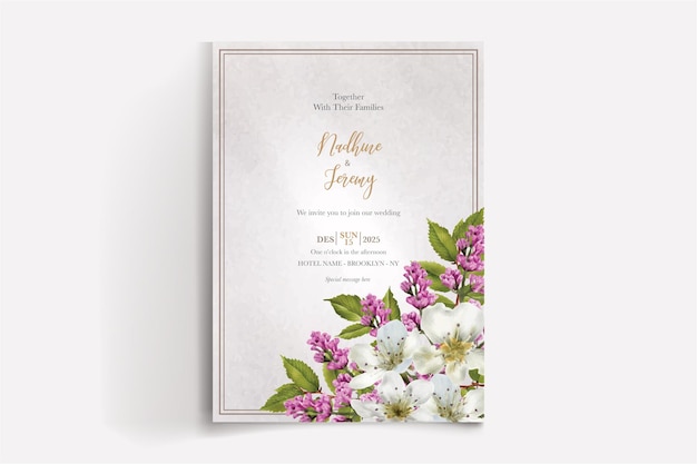 Guarde la fecha plantillas de invitación de boda