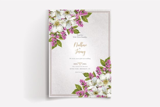 GUARDE LA FECHA PLANTILLAS DE INVITACIÓN DE BODA