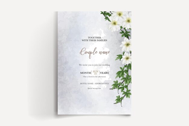 GUARDE LA FECHA PLANTILLAS DE INVITACIÓN DE BODA