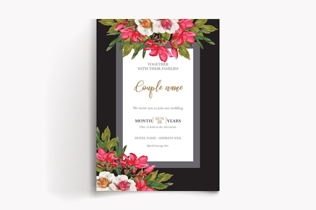GUARDE LA FECHA PLANTILLAS DE INVITACIÓN DE BODA