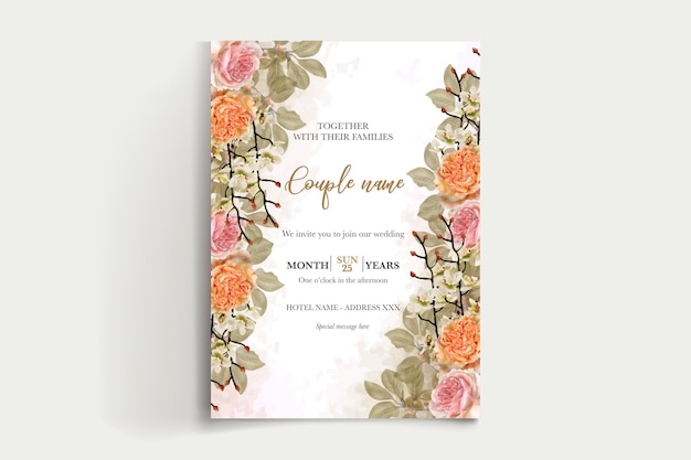 GUARDE LA FECHA PLANTILLAS DE INVITACIÓN DE BODA