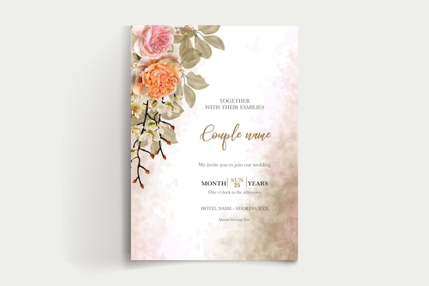 GUARDE LA FECHA PLANTILLAS DE INVITACIÓN DE BODA