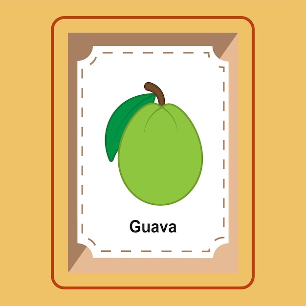 Guayaba Flashcard