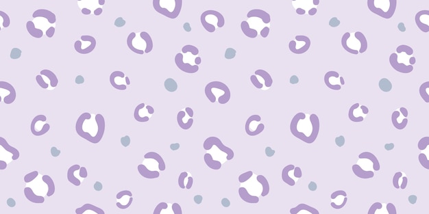Guepardo vector patrón fondo púrpura pastel