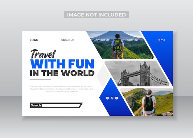 una guía de viajes con una imagen de un puente en el mundo