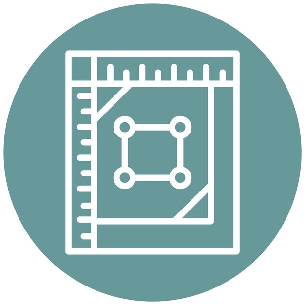 Guías de diseño vectorial Estilo del icono
