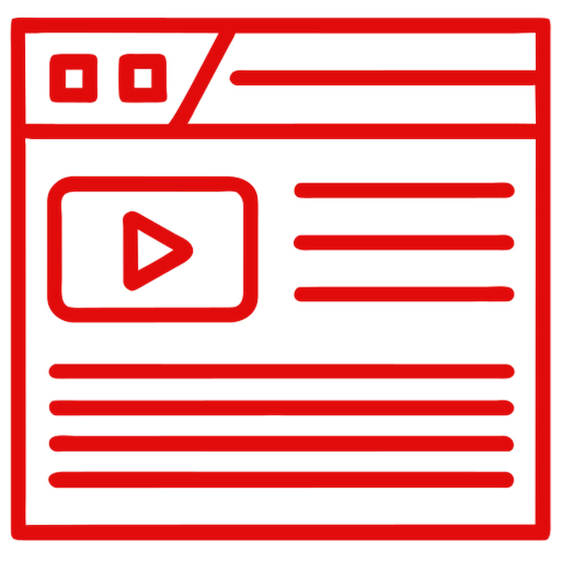 el guionista de youtube ai icon contorno gradiente