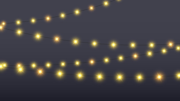 Guirnalda de lámparas brillantes Luces decorativas Cadena de luces de hadas Decoración de pared para cadena de lámparas de fiesta