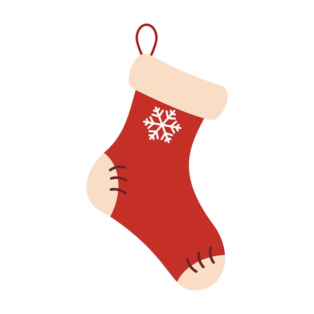Guirnalda de Navidad con calcetines Calcetín de Navidad