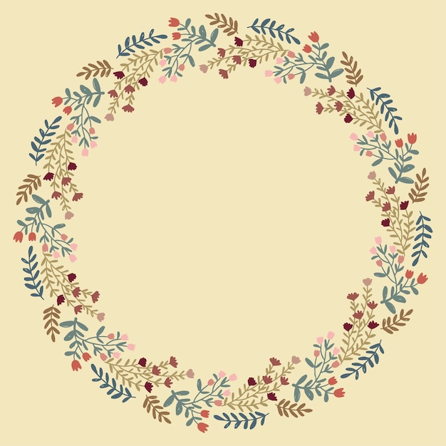 Guirnalda de navidad diseño vectorial.