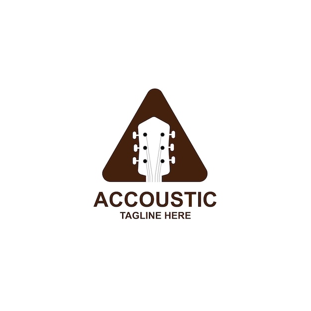 Guitarra Logo Vector