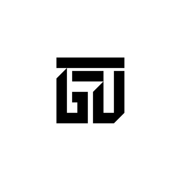 GV monograma logotipo diseño carta texto nombre símbolo monocromo logotipo alfabeto carácter simple logotipo