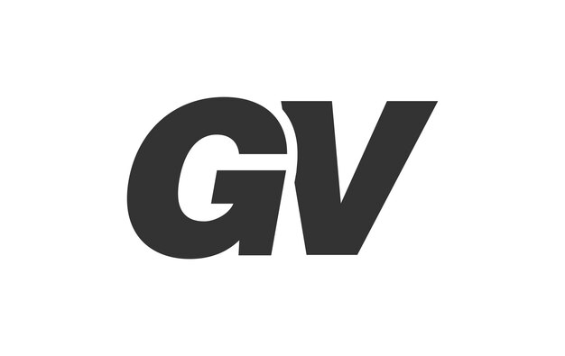 GV Techno Editable Font Logo para marca corporativa Diseño futurista audaz con ideas tipográficas únicas Tipo personalizado mínimo y letra dinámica