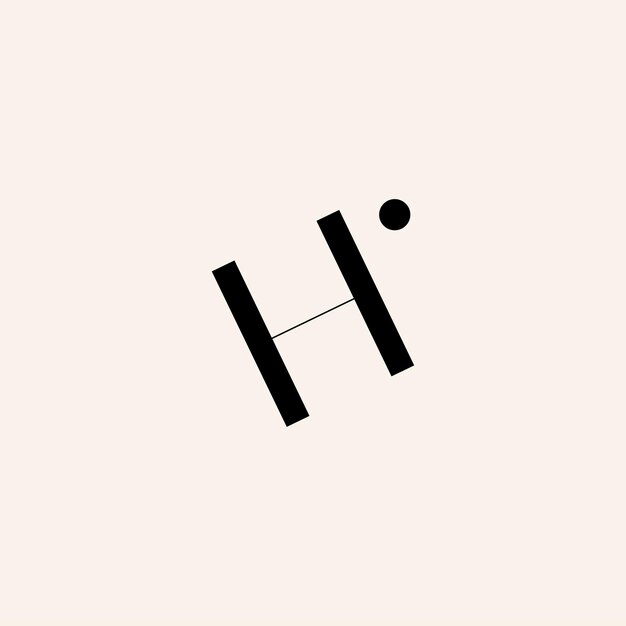 H logotipo inicial de lujo moderno H logotipo de moda H logotipo del vestuario