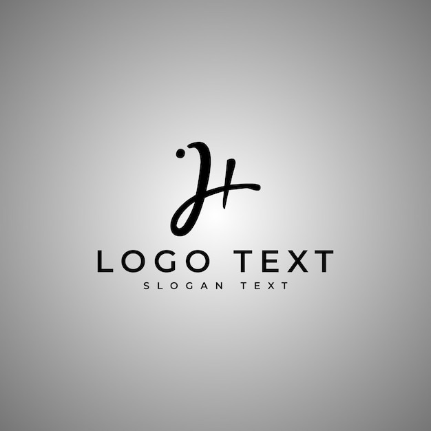 H Marca de moda o logotipo de la empresa