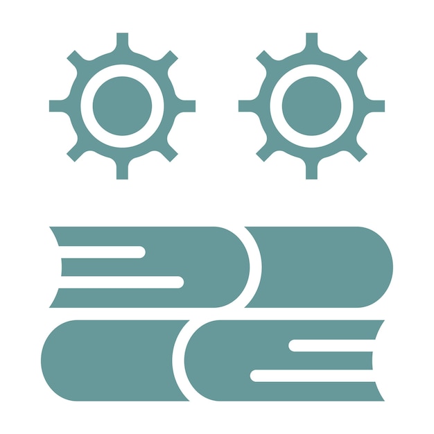 Habilidades de estudio de diseño vectorial Estilo de icono