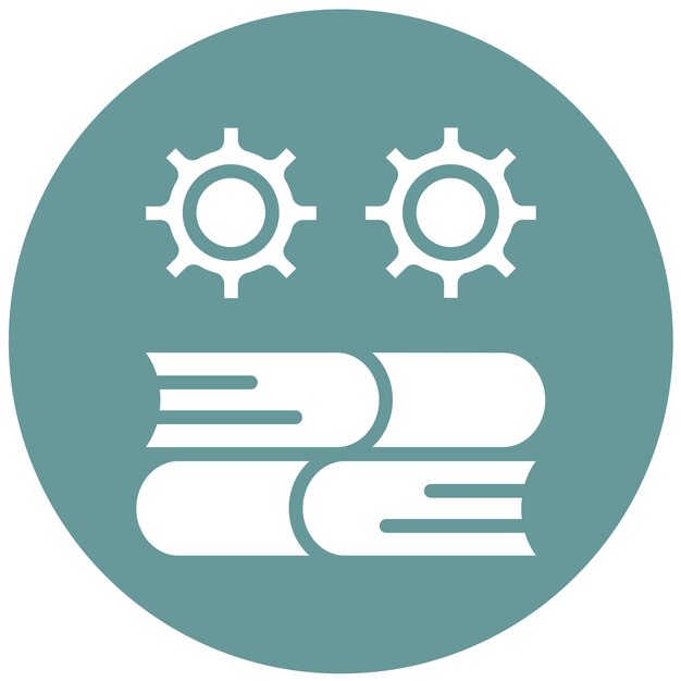 Habilidades de estudio de diseño vectorial Estilo de icono