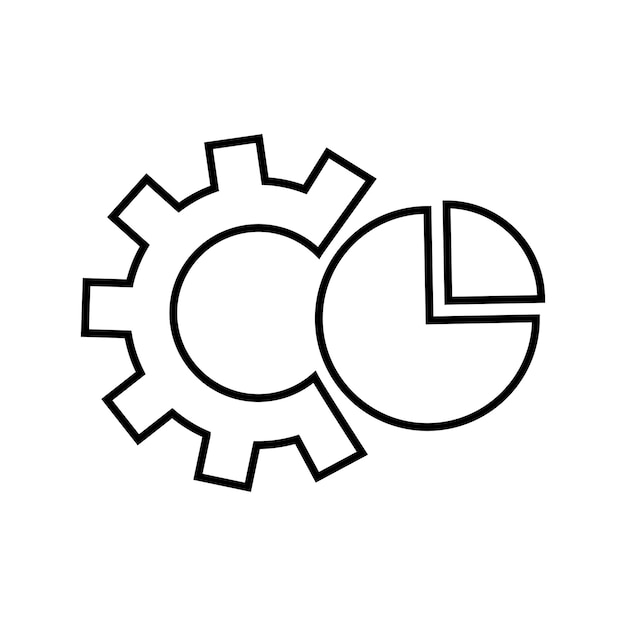 Habilidades de mercadotecnia icono de esquema Vector de arte de línea