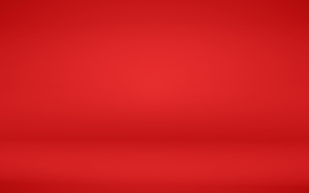 Vector habitación roja en el fondo abstracto 3d