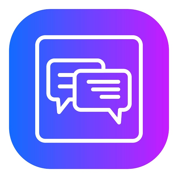 Habla con nosotros Ilustración vectorial