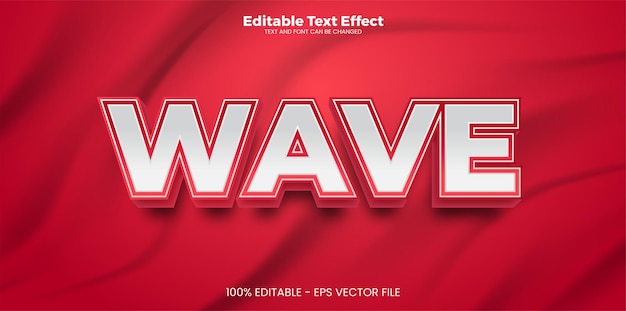 Hablar efecto de texto editable en estilo de tendencia moderna