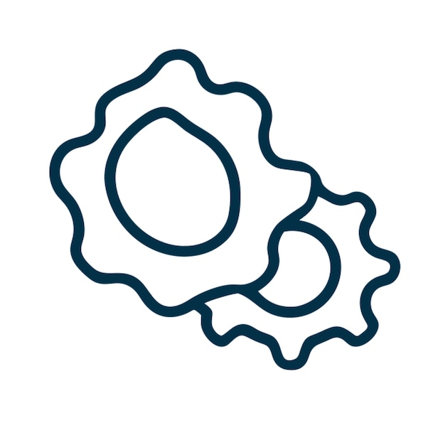 hacer el contorno del icono de instalación