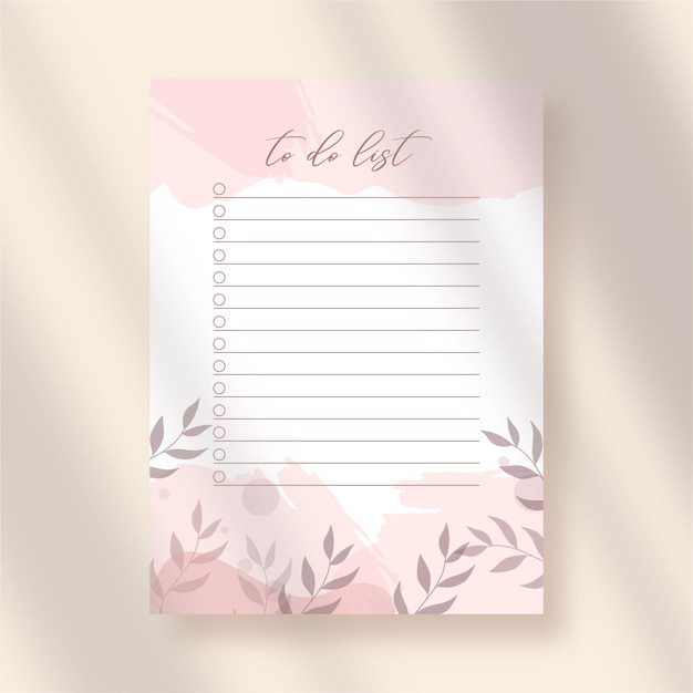Para hacer una lista de formas florales
