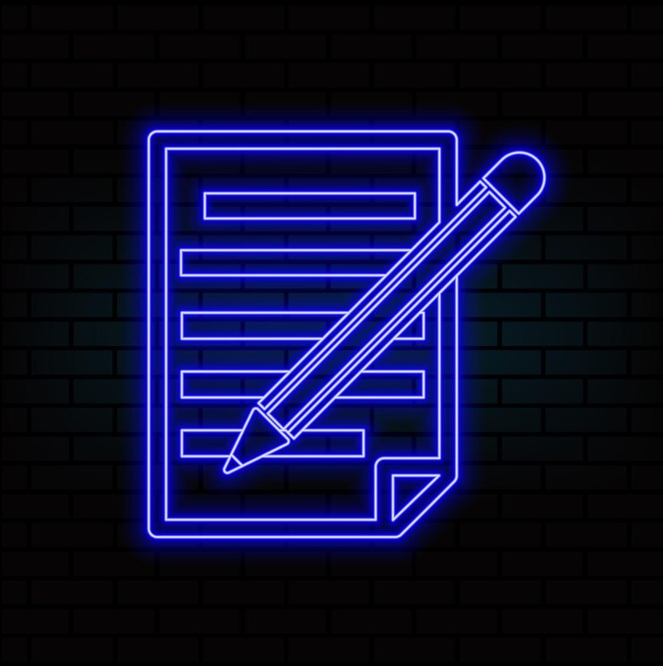 Vector para hacer la lista de iconos contorno vector tienda de deportes en línea elemento de color neón aislado en verde negro