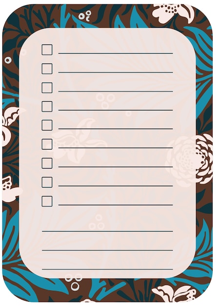 para hacer la lista