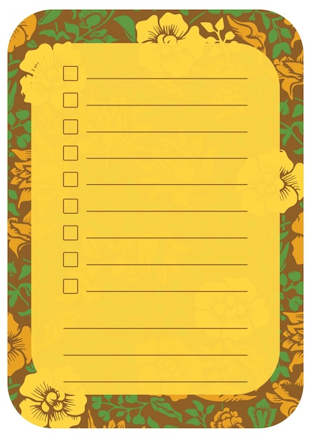 para hacer la lista