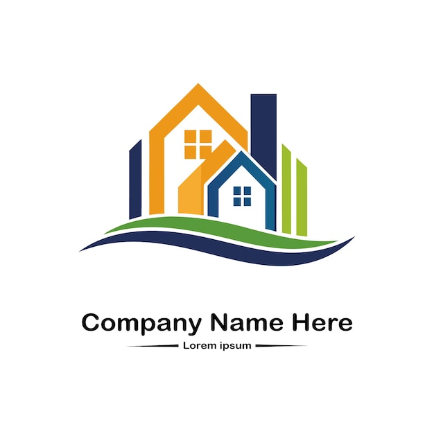 hacer el logotipo de bienes raíces aquí