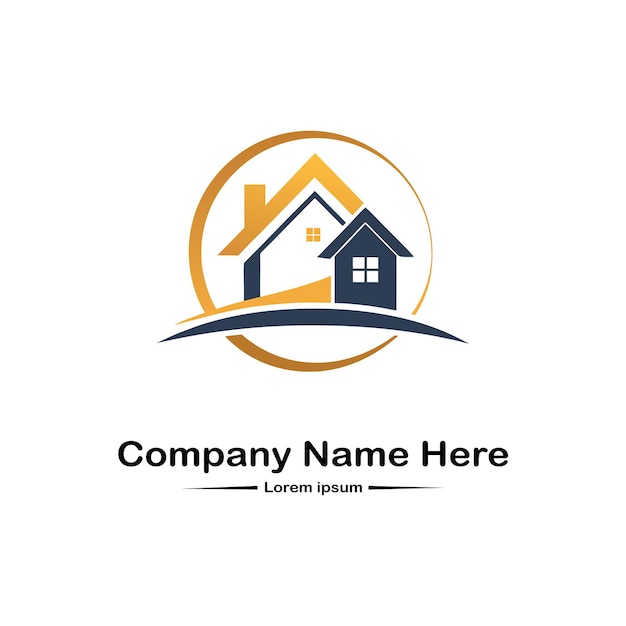 hacer el logotipo de bienes raíces aquí
