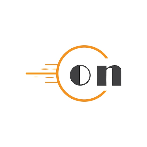 hacer el logotipo inicial de monograma con diseño de estilo círculo