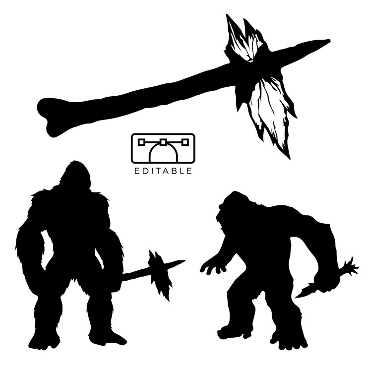 El hacha de King Kong es nueva.