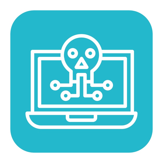 Hackear la imagen vectorial del icono se puede usar para la prisión