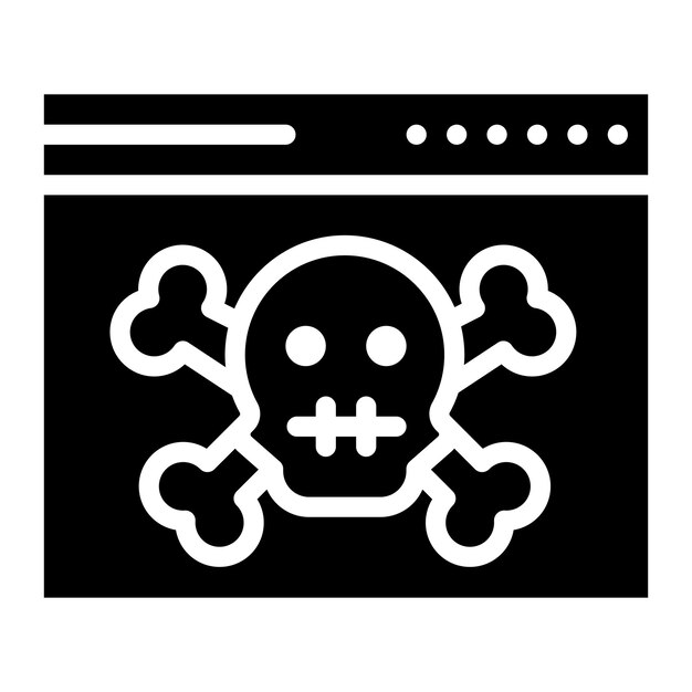 Hackeo del estilo de la ilustración vectorial