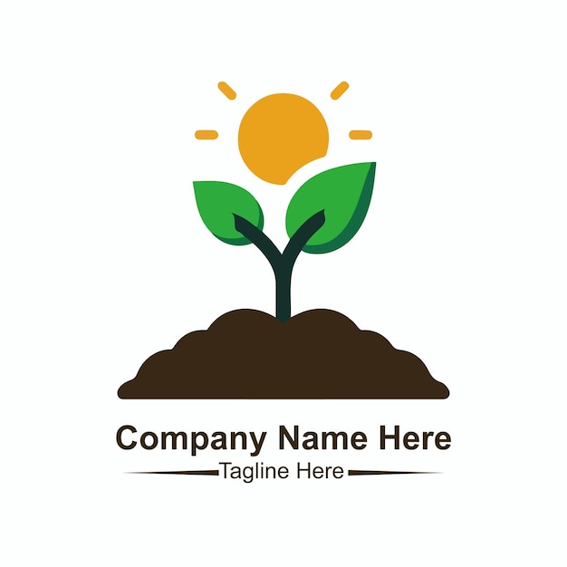 Haga el logotipo de la agricultura aquí