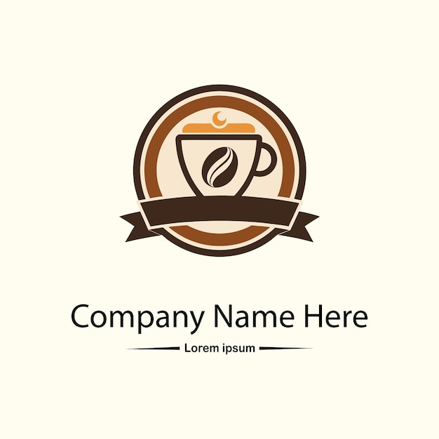 Haga el logotipo de la cafetería aquí