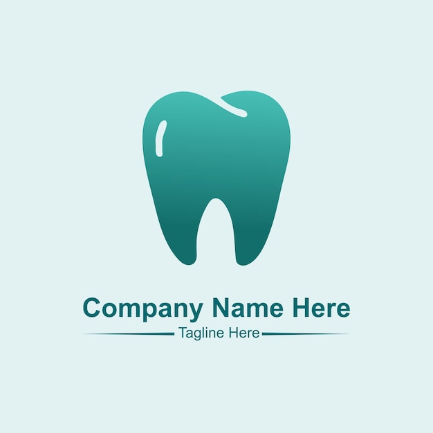 Vector haga el logotipo dental aquí
